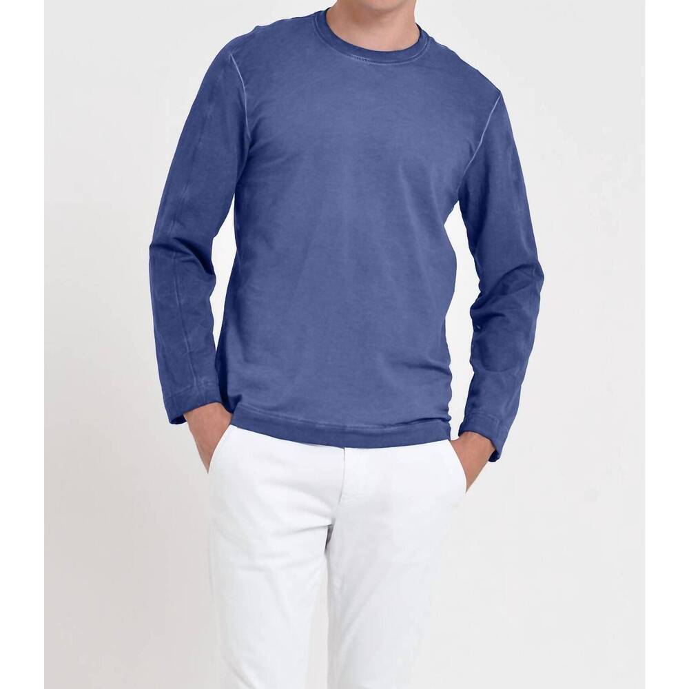 NEW PLOUMANAC'H docks crewneck sweatshirt in blue